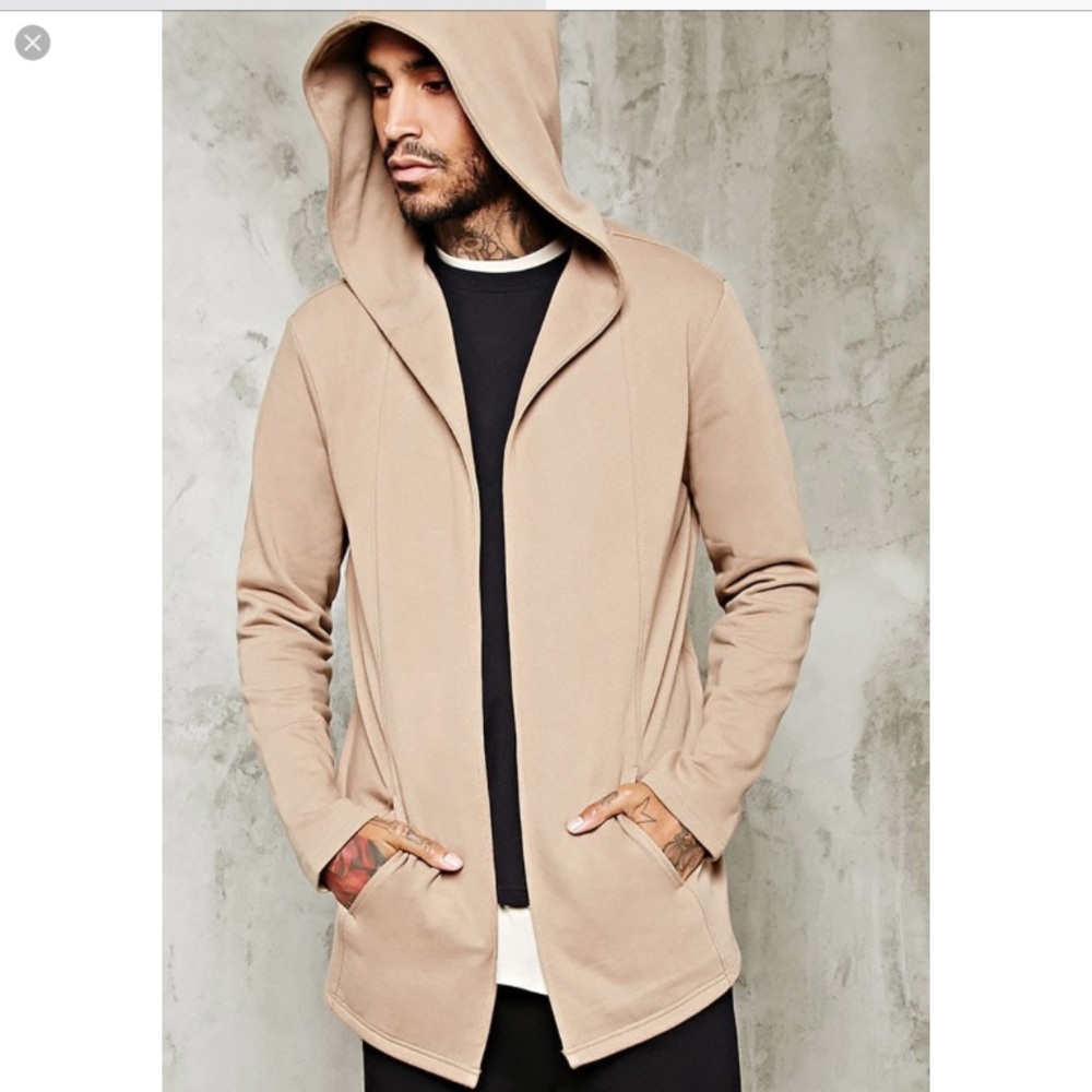 Hooded cardigan